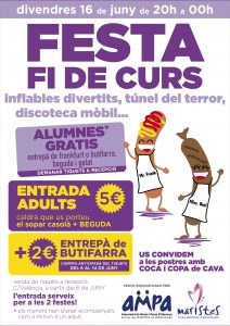 CARTELLS FESTA FI DE CURS 2017-01